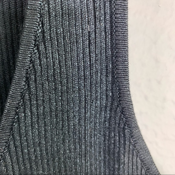 Hera Collection Black Ribbed Tank C16 - Picture 3 of 5